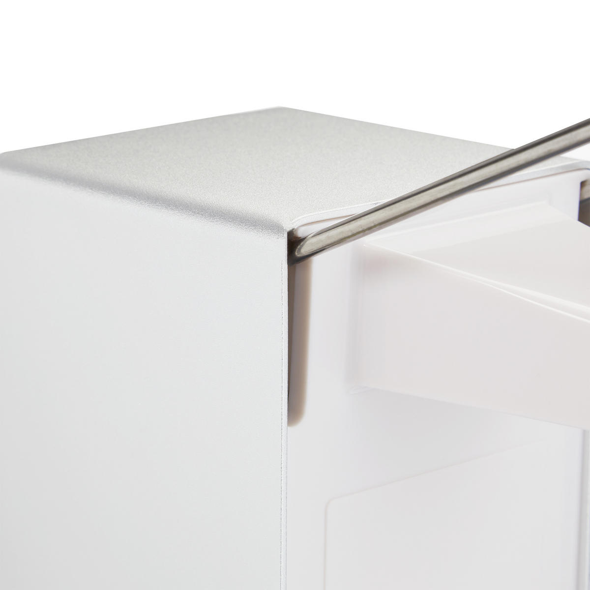 EUROSPENDER - Weiß, Kunststoff/Metall (9/32/23cm) - Relaxdays