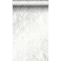 TAPETE Palmenblätter 53 cm x 10.05 m - Weiß, Papier (53/1000cm) - Origin Wallcoverings