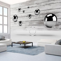 VLIESTAPETE Grau 300/210 cm - Silberfarben/Grau, Textil (300/1cm) - KUNSTLOFT