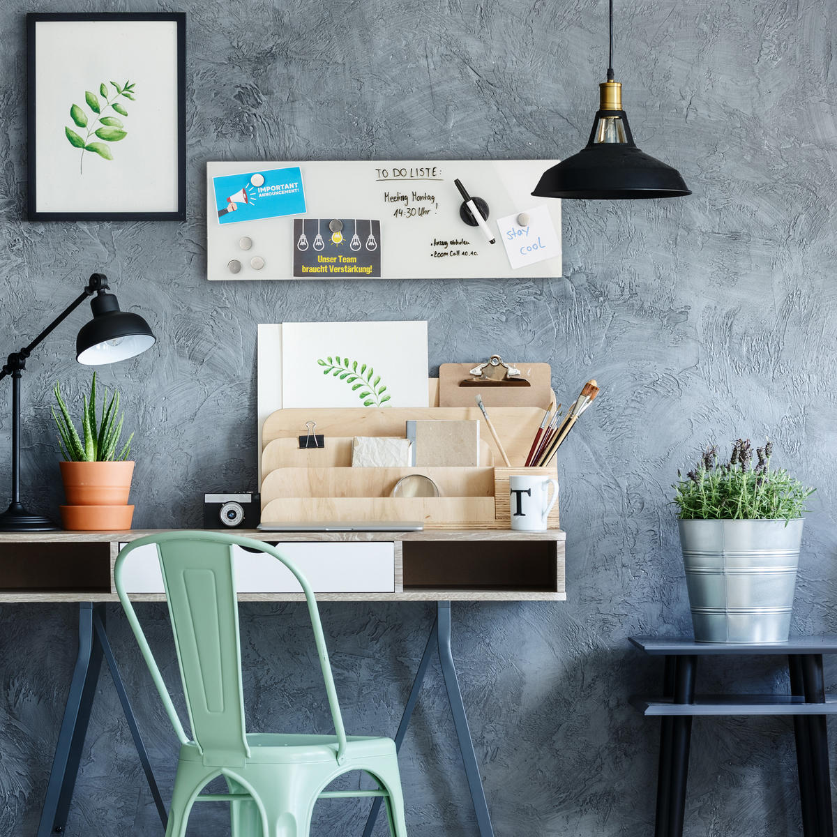 MAGNETTAFEL Glas - Weiß, Glas (60/20/0.5cm) - Relaxdays