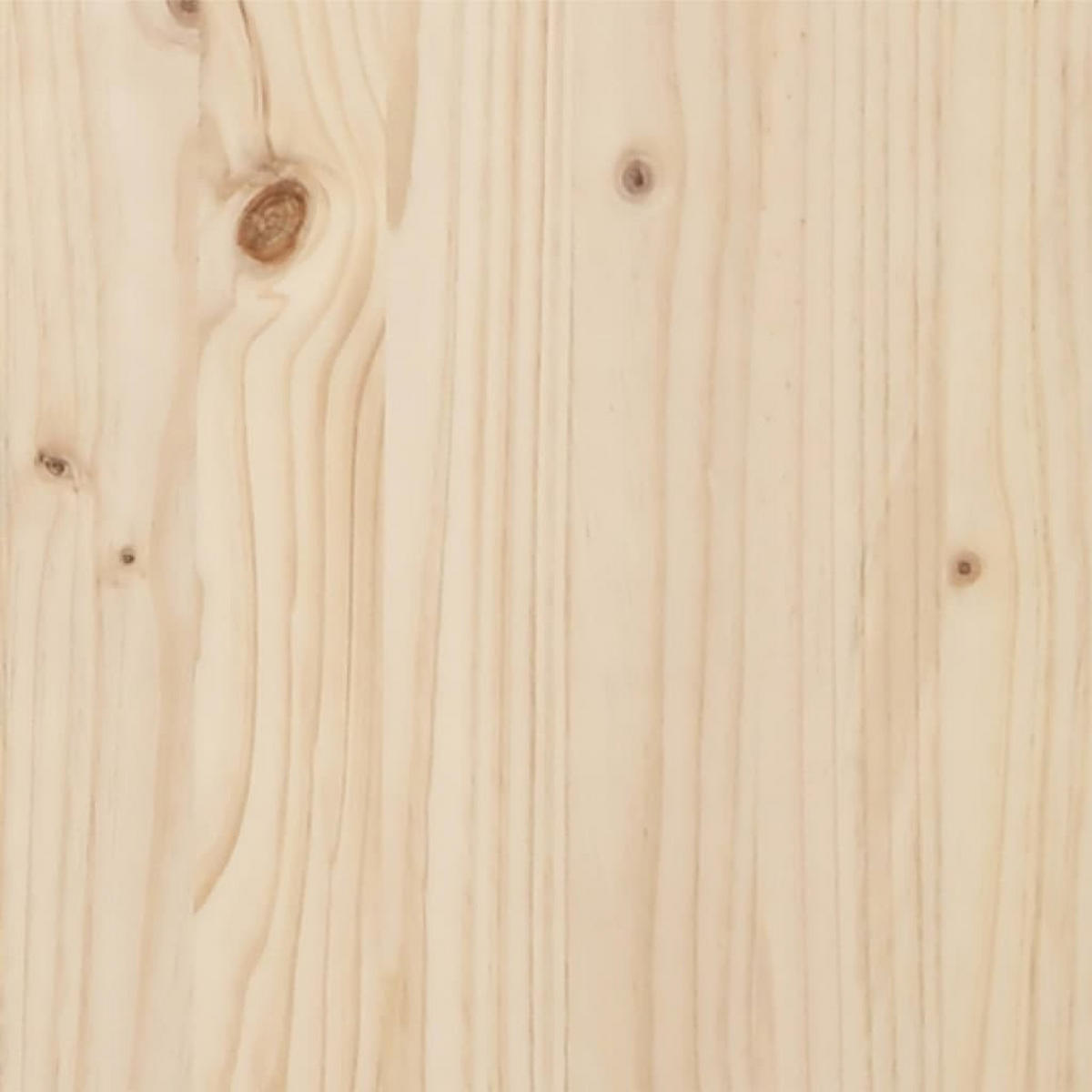 BETT Necaise 95.5/195.5 cm - Braun, Holz (90/190cm) - Nettlife