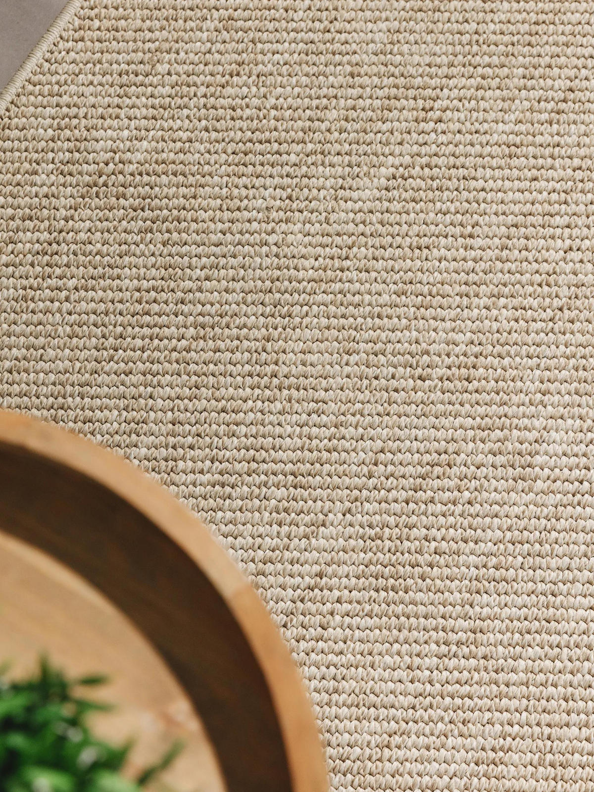 OUTDOORLÄUFER Iowa Taupe 80x250 cm - Taupe, Kunststoff (80/250cm) - benuta