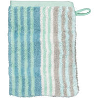 WASCHLAPPEN NOBLESSE HARMONY STREIFEN 1085 JADE - 47 - Grün, Textil (16/22cm) - Cawoe