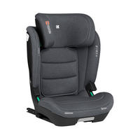 KINDERSITZ i-Scout i-Size grau (100 - 150 cm) Kopfstütze verstellbar Isofix - Grau, Kunststoff (43/63/44cm) - Kikka boo