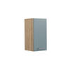 HÄNGESCHRANK R-Line Blau-Grau 30 cm - Honigeiche/Eiche Wotan, Holzwerkstoff (30/60/31cm) - Vicco