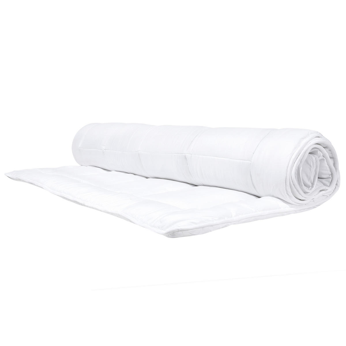 BETTDECKE Polyester Extra Warm 155/220 cm Lemberg - Weiß, Textil (155/220cm) - Beliani