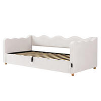 TAGESBETT 90/200 cm DE-32794 mit Hydraulik Beige - Beige, Metall (90/200cm) - ComfortXL