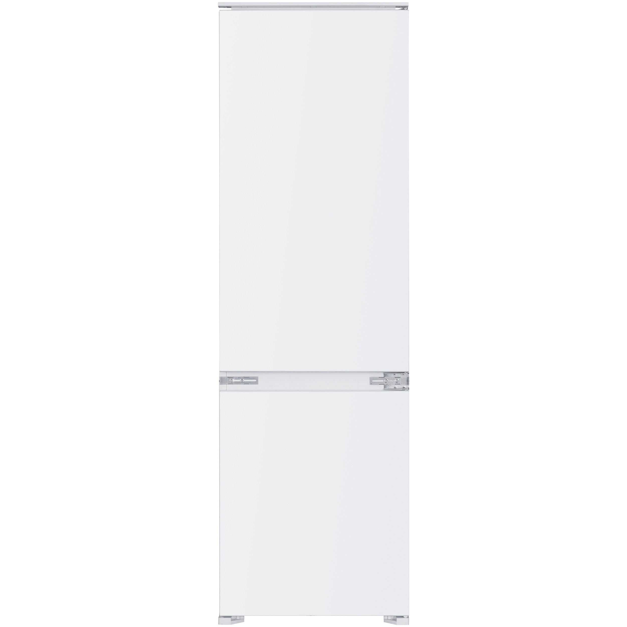 KÜHL-GEFRIER-KOMBINATION Einbau, 178cm Nische, 249 Liter, Schlepptürtechnik, Einbaukühlschrank mit Gefrierfach, CFB2491E - Weiß, Glas/Kunststoff (54/178/54cm) - homeX
