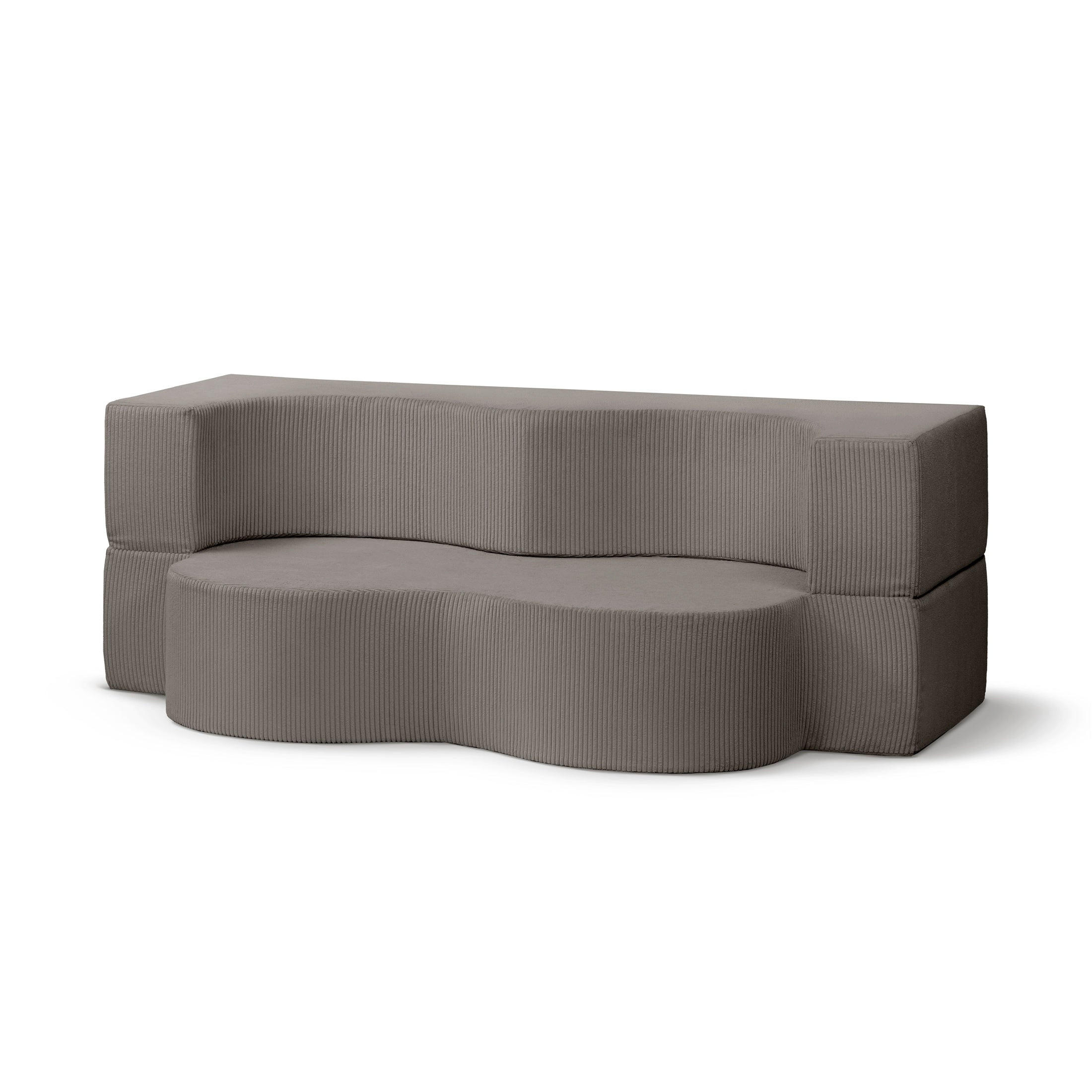 Pillovely Sofa Dunkelbraun 200x70x100 cm