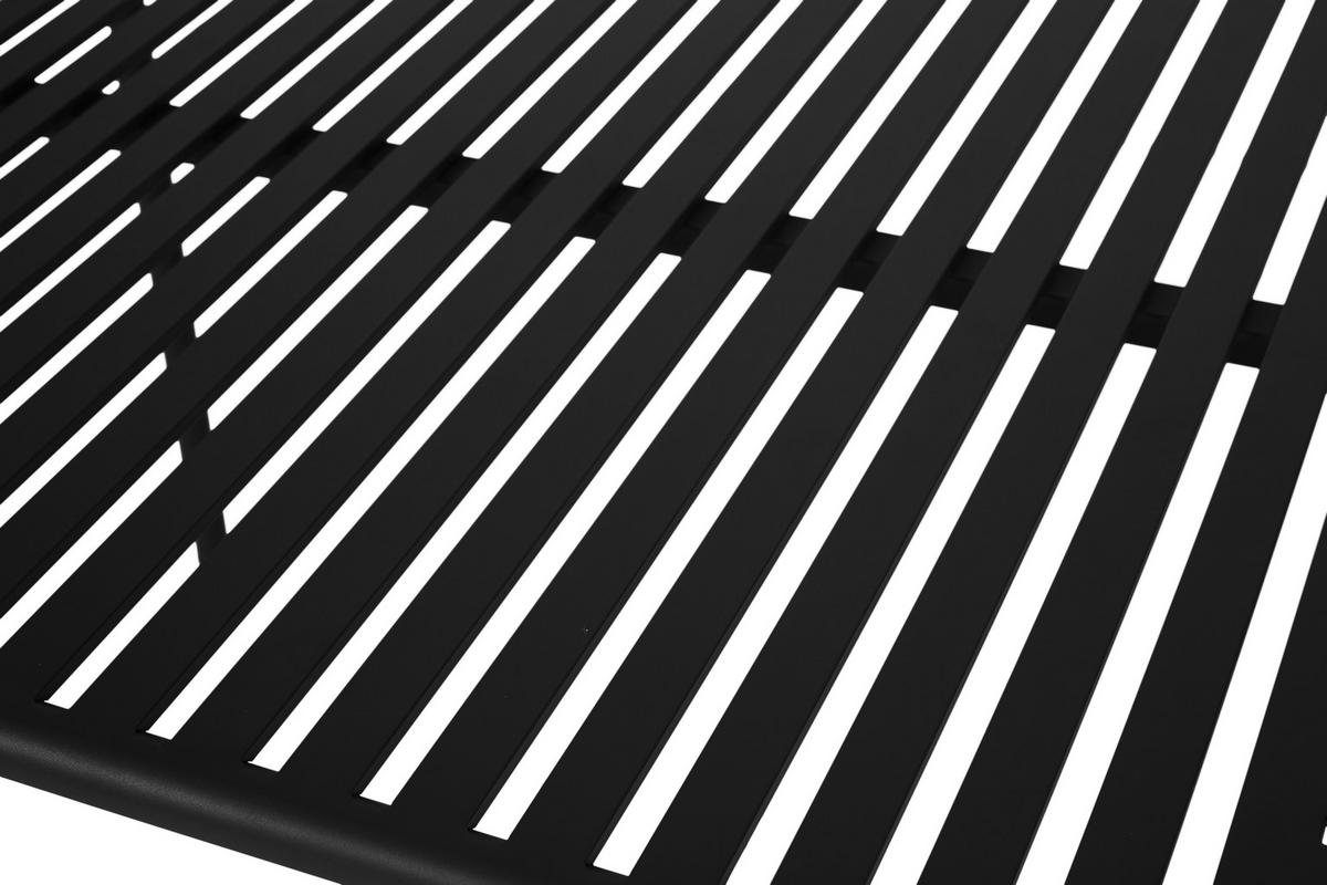 GARTENTISCH Schwarz - Schwarz, Holzwerkstoff (90/150/75cm) - ebuy24