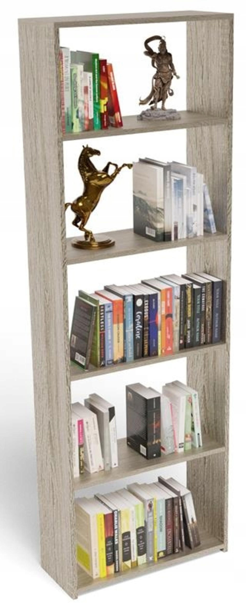 Matkam Möbel Bücherregal Sonoma Eiche 60x180x24 cm