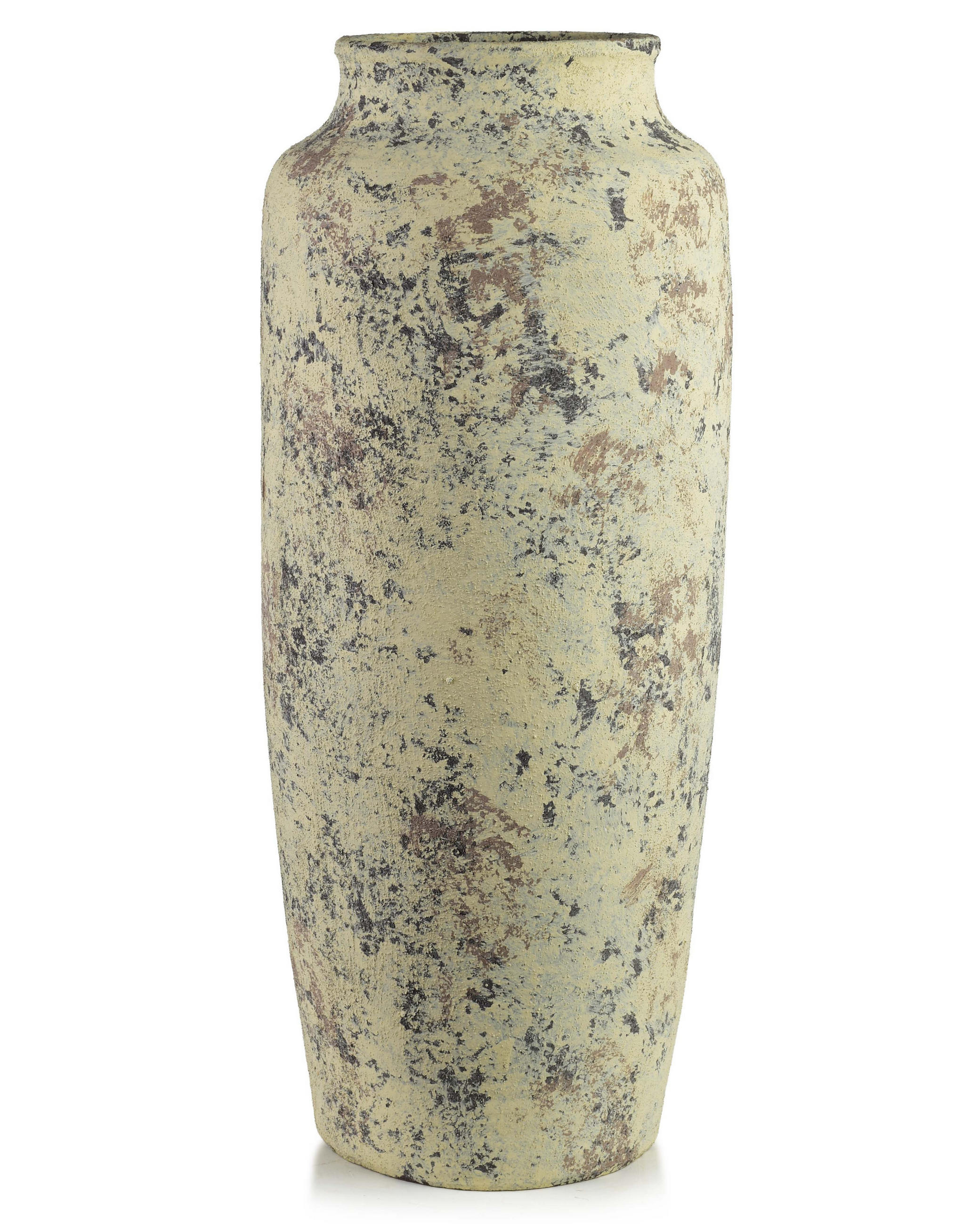 VASE EVRO XL Beige-Braun Keramik - Beige, Keramik (72.5cm) - Mondex