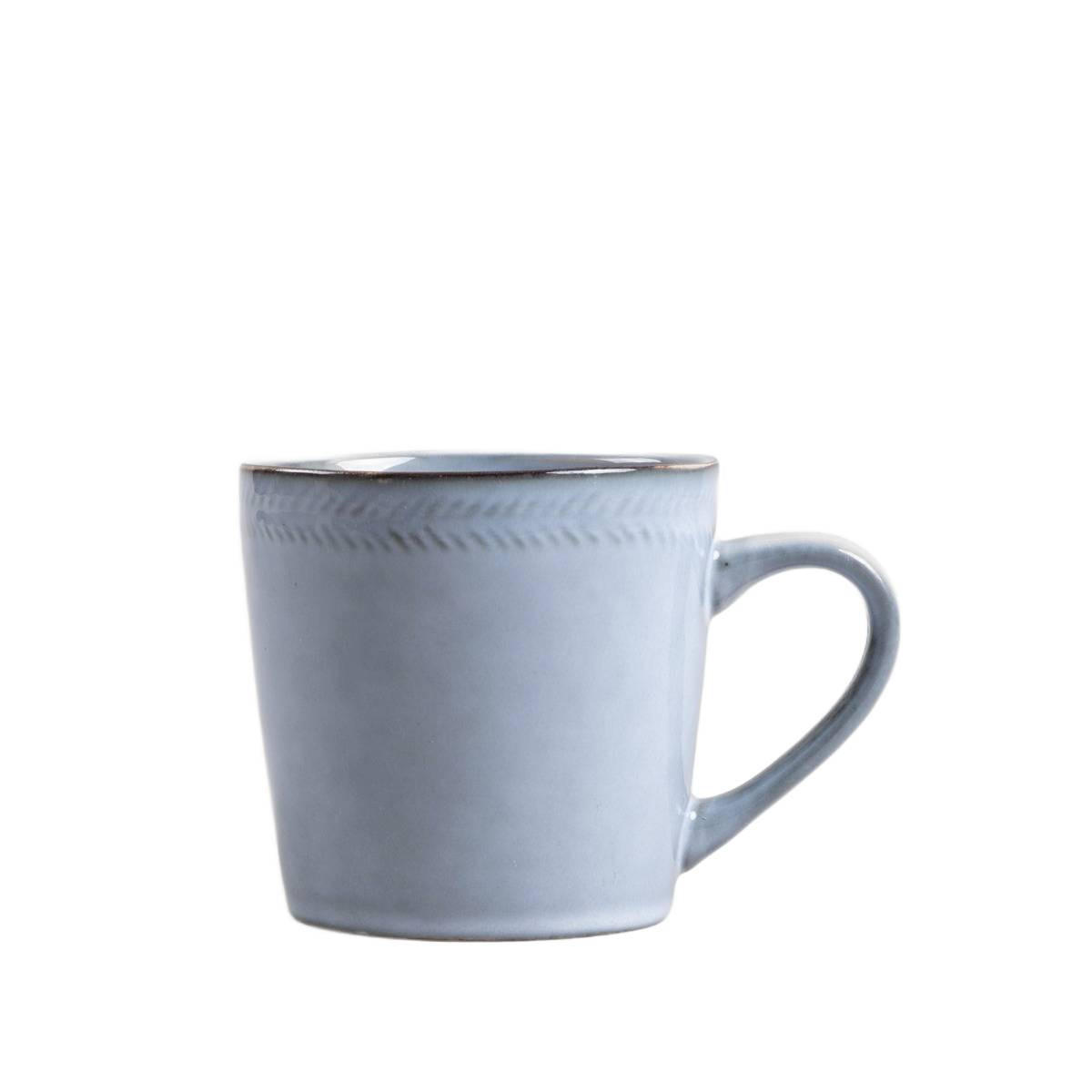 BECHER Bluejeans blau 0,4 l 6er-Set - Blau, Keramik (0.4L) - Homla