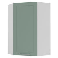 KÜCHENHÄNGESCHRANK Kvantum W4/10/60 Mint Matt / Weiß Matt 60 / 60 / 96cm - Weiß/Mintgrün, Holz/Holzwerkstoff (60/96/60cm) - Feldmann-Wohnen