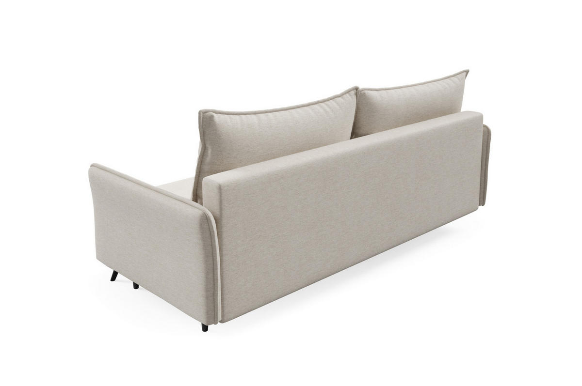 SCHLAFSOFA - Sofa Tiron - Beige (Verita 16) - Creme, Holz (219/96/104cm) - Möblo