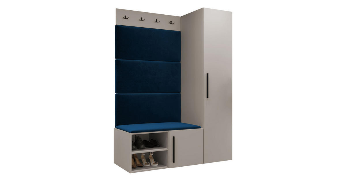MRJAN24 Garderoben-Set Chos, (4er-Set, 2x Schuhschr Produktbild-Vorschau 2