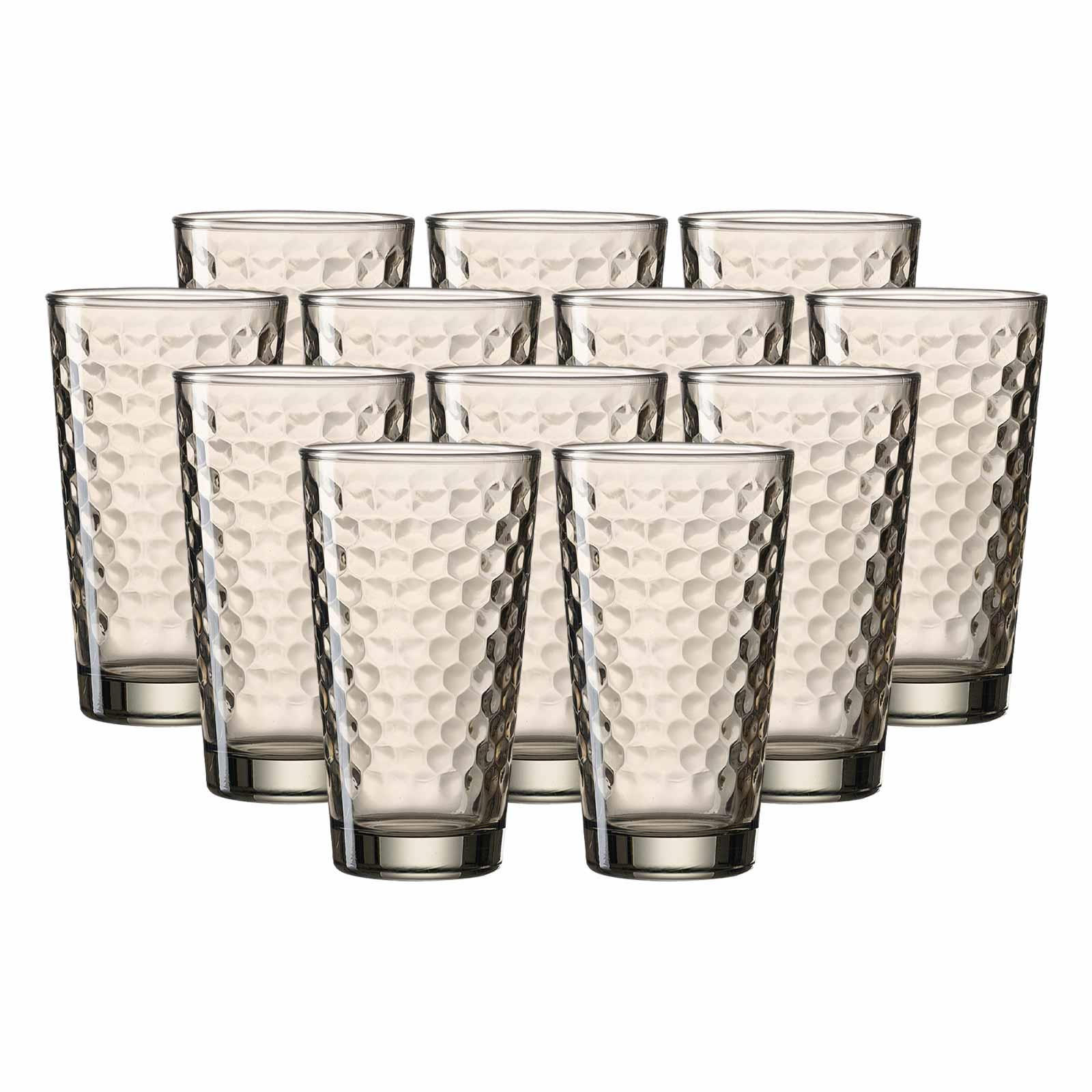 LONGDRINKGLÄSER Favo Braun 400 ml 12er Set - Braun, Glas (0.4L) - Ritzenhoff Breker