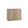 AKTENSCHRANK Fox 84x100x41 cm 2 Schiebetüren Eiche - Eichefarben, Holz (100/84/41cm) - PROREGAL