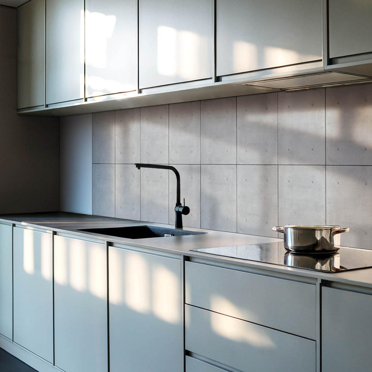 WANDPANEEL 120x60 cm selbstklebend Kirellon - Anthrazit, Kunststoff (60/1.6/120cm) - Wallfluent