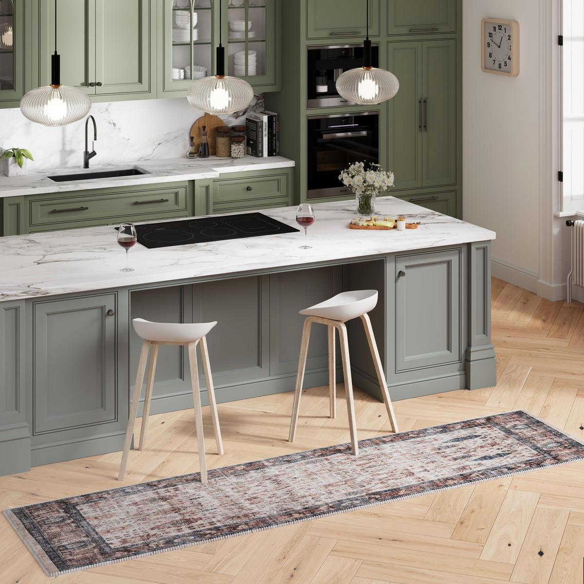 FLACHWEBETEPPICH Shannon - Beige, Textil (200/290cm) - Kukoon Rugs