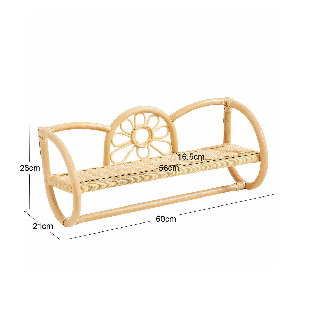 REGAL Braun - Braun, Holz (60/28/21cm) - Nordlys