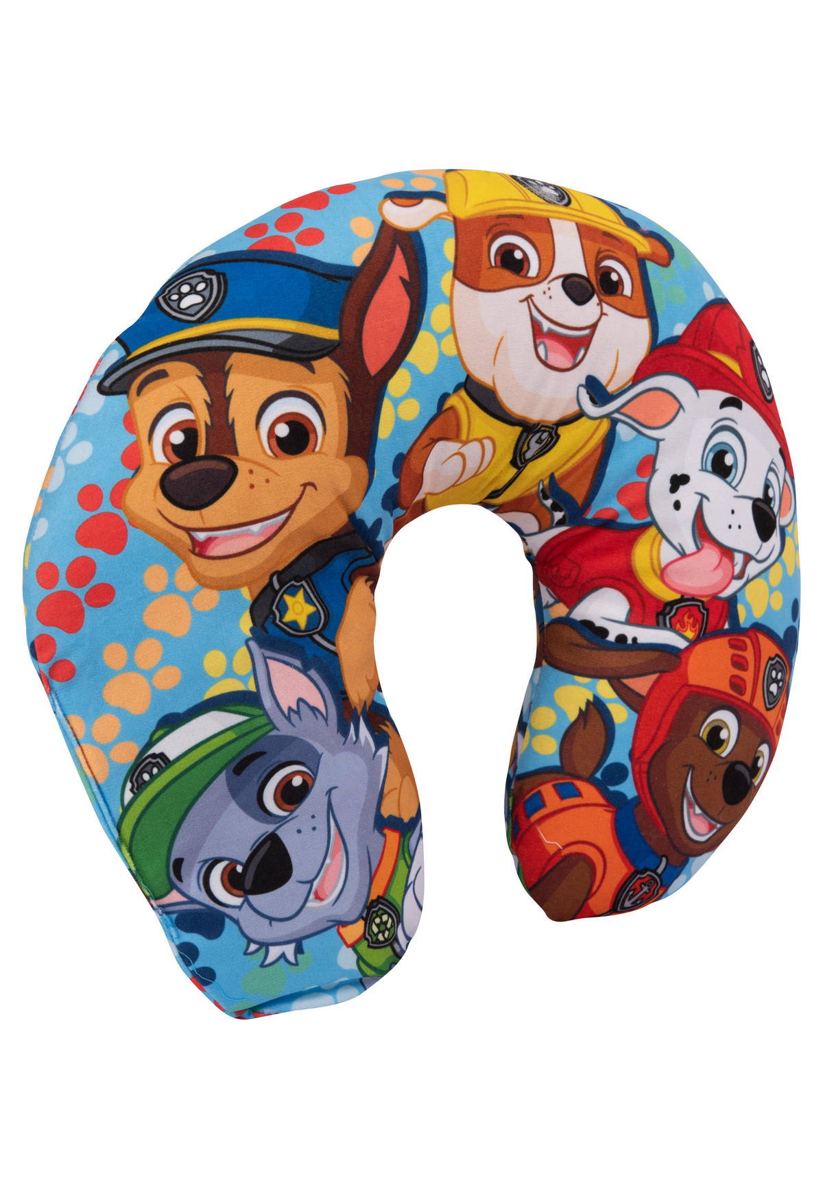 NACKENKISSEN Paw Patrol Crew Mehrfarbig 35 x 30 cm - Blau, Textil (35/30cm) - Paw Patrol