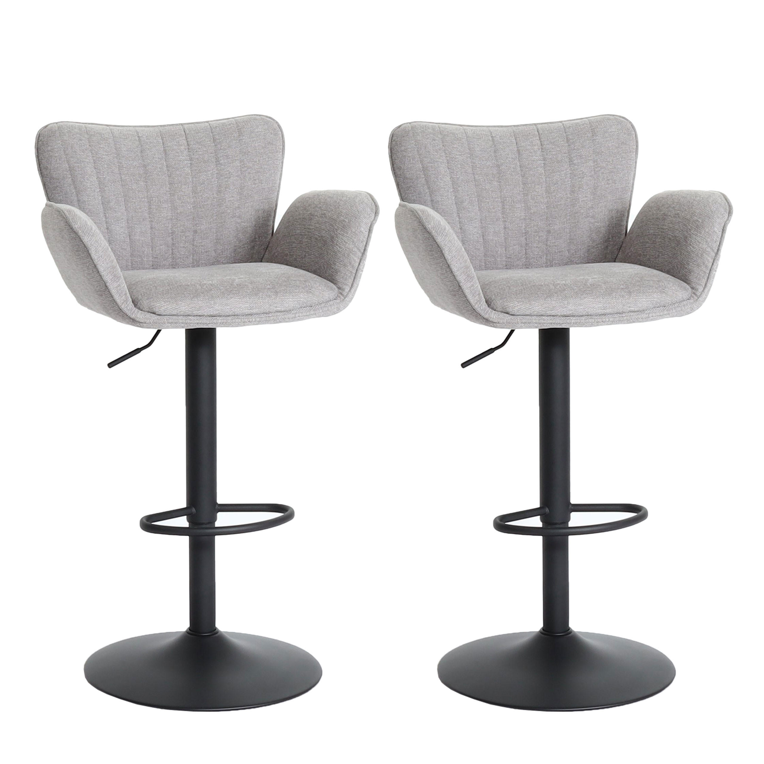 Proregal Barhocker Grau 50x110x45 cm