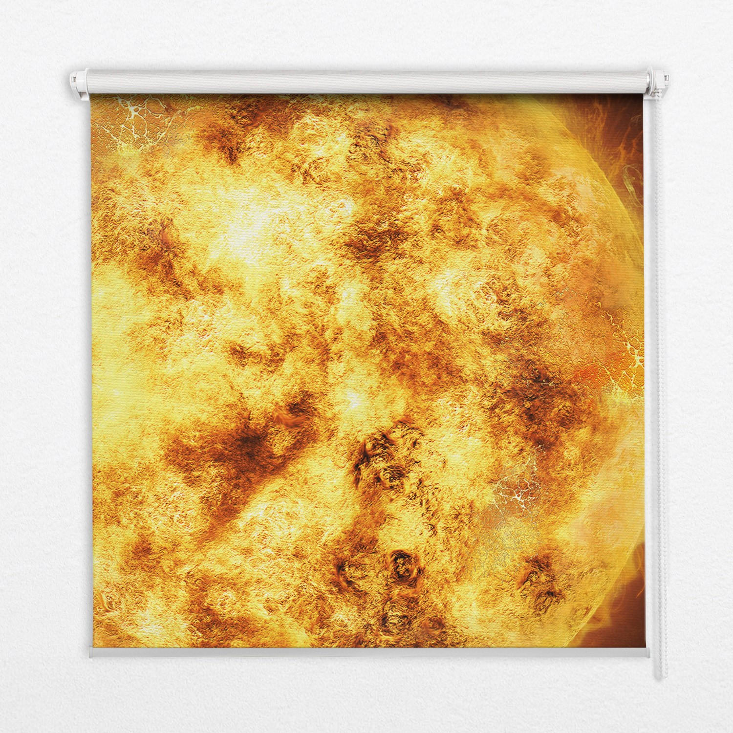 TULUP VNITŘNÍ roleta - okenní roleta - roleta - 100x180 cm - Žlutá mřížka