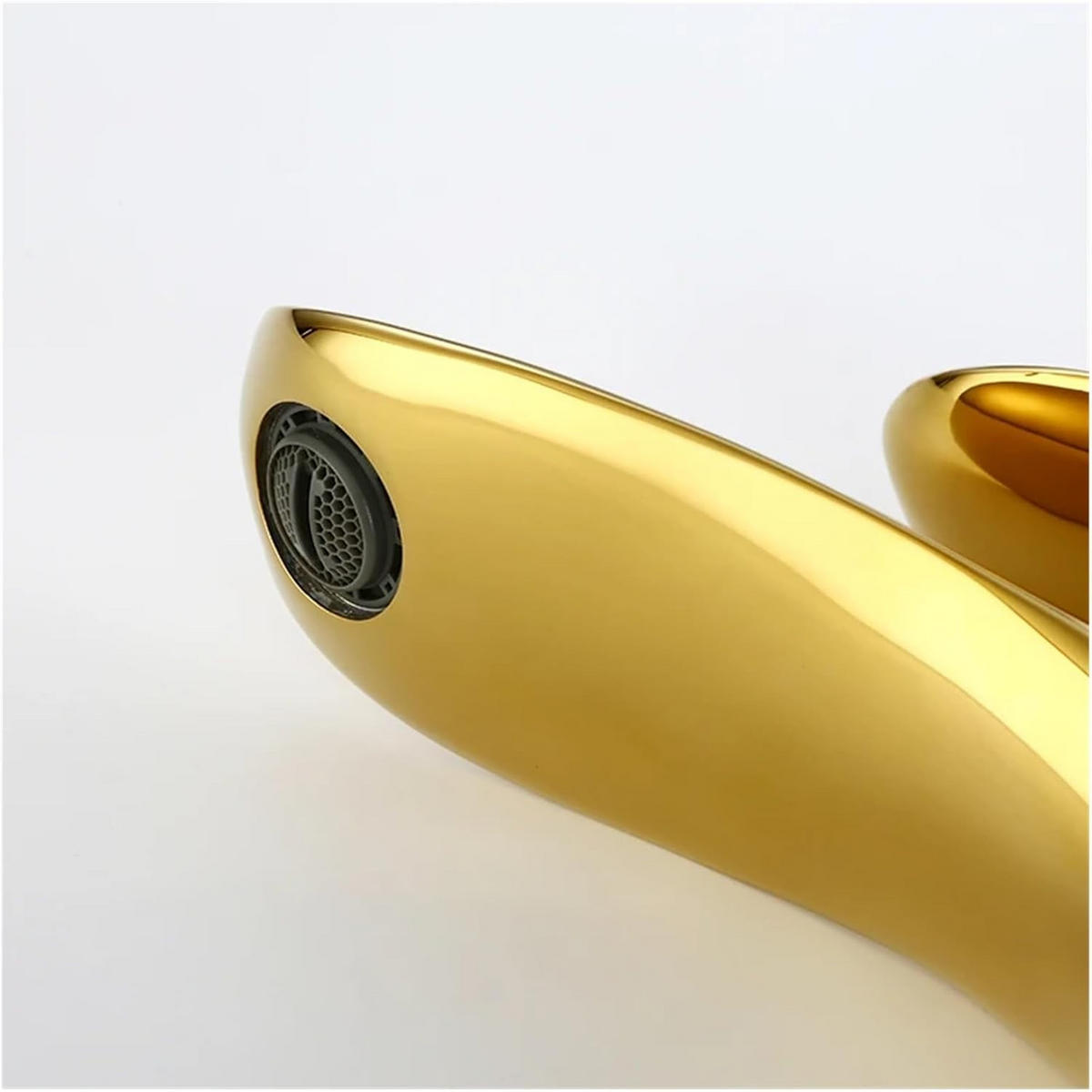 BADEZIMMERARMATUR, 18 x 17 cm, gold - Goldfarben, Metall (28/7/27cm) - Vallsero