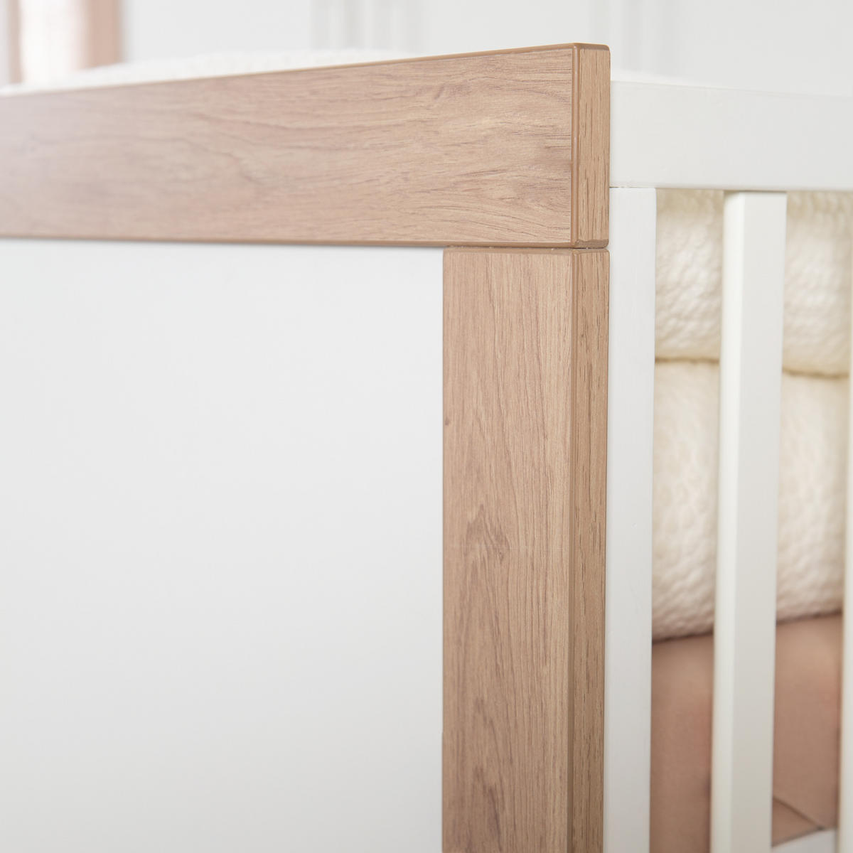 GITTERBETT Malo 70x140 cm - Weiß, Holzwerkstoff (70/140cm) - Roba
