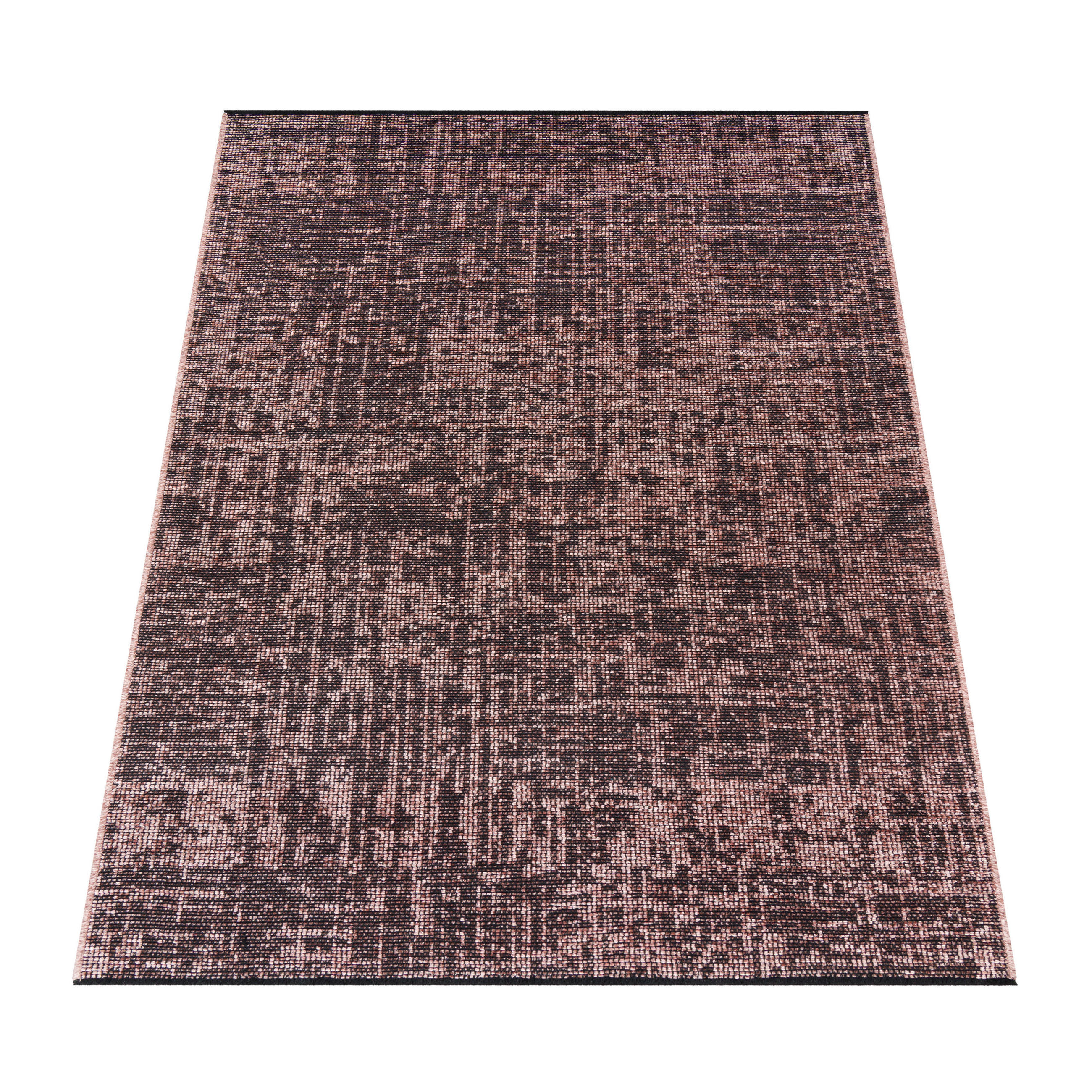 Paco Home Kurzflorteppich Taupe 240x340 cm