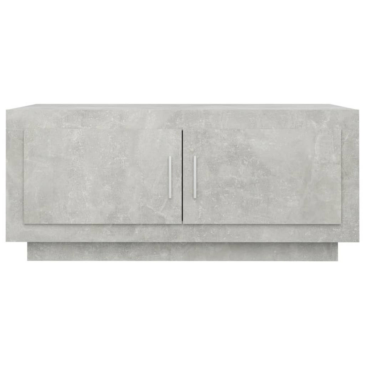 COUCHTISCH Betongrau 102x50x45 cm Holzwerkstoff - Grau, Holzwerkstoff (102/50/45cm) - furnicato