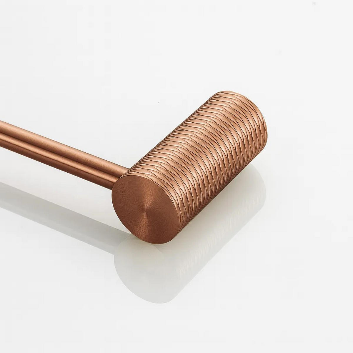 HANDTUCHHALTER Rea 9703 Prism Brush Copper - Kupferfarben, Metall (60/3/6.5cm) - REA