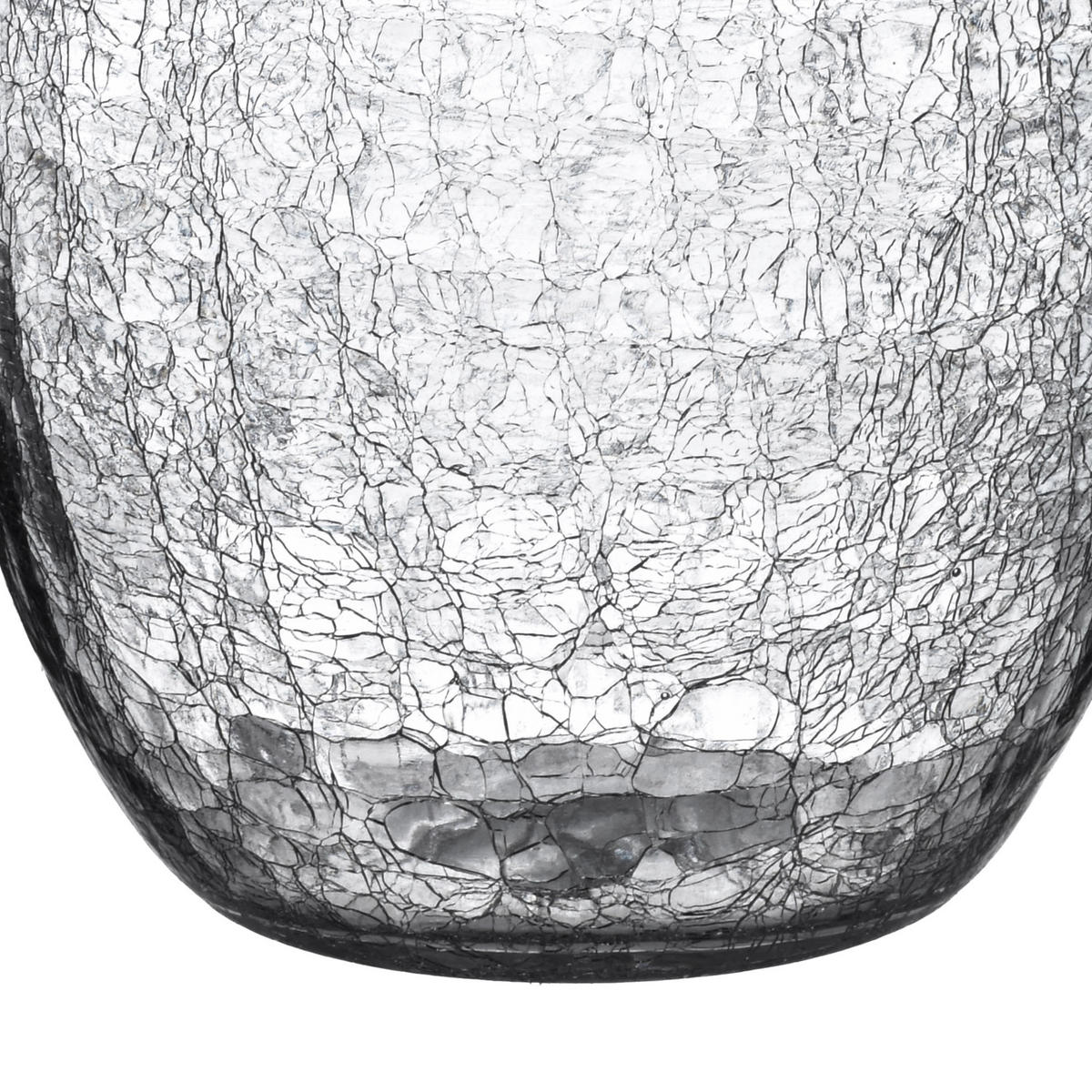 VASE Serenite Transparent 13/13/15 cm Glas - Transparent, Glas (15cm) - Mondex