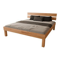 KOMFORTBETT 140/200 cm aus Kernbuche - Braun, Holz (140/200cm) - MeinMassivholz