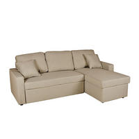 ECKSOFA truhe und wendbar ODEON / Beige - Beige, Textil (147/87/220cm) - Weber Industries