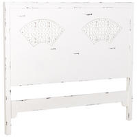 BETTKOPFTEIL 150x5x130 cm - Weiß, Holz (150/5cm) - Wanderlust