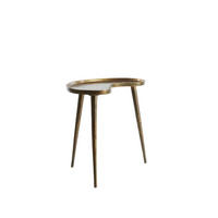 BEISTELLTISCH Lienz Bronze 53/30/48 cm - Bronzefarben, Metall (53/30/48cm) - Light & Living