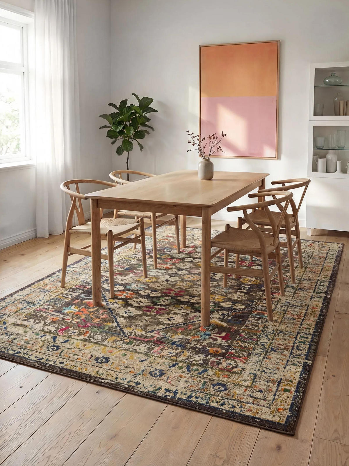 TEPPICH Casa Multicolor 80x150 cm - Multicolor, Textil (80/150cm) - benuta Nest