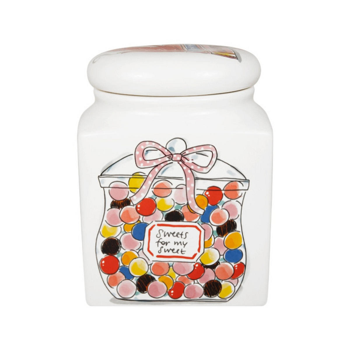 VORRATSDOSE Blond Birthday - I Love My Kitchen in Bunt - 26cm - Multicolor, Keramik (20.5/26/20.5cm) - Blond Amsterdam
