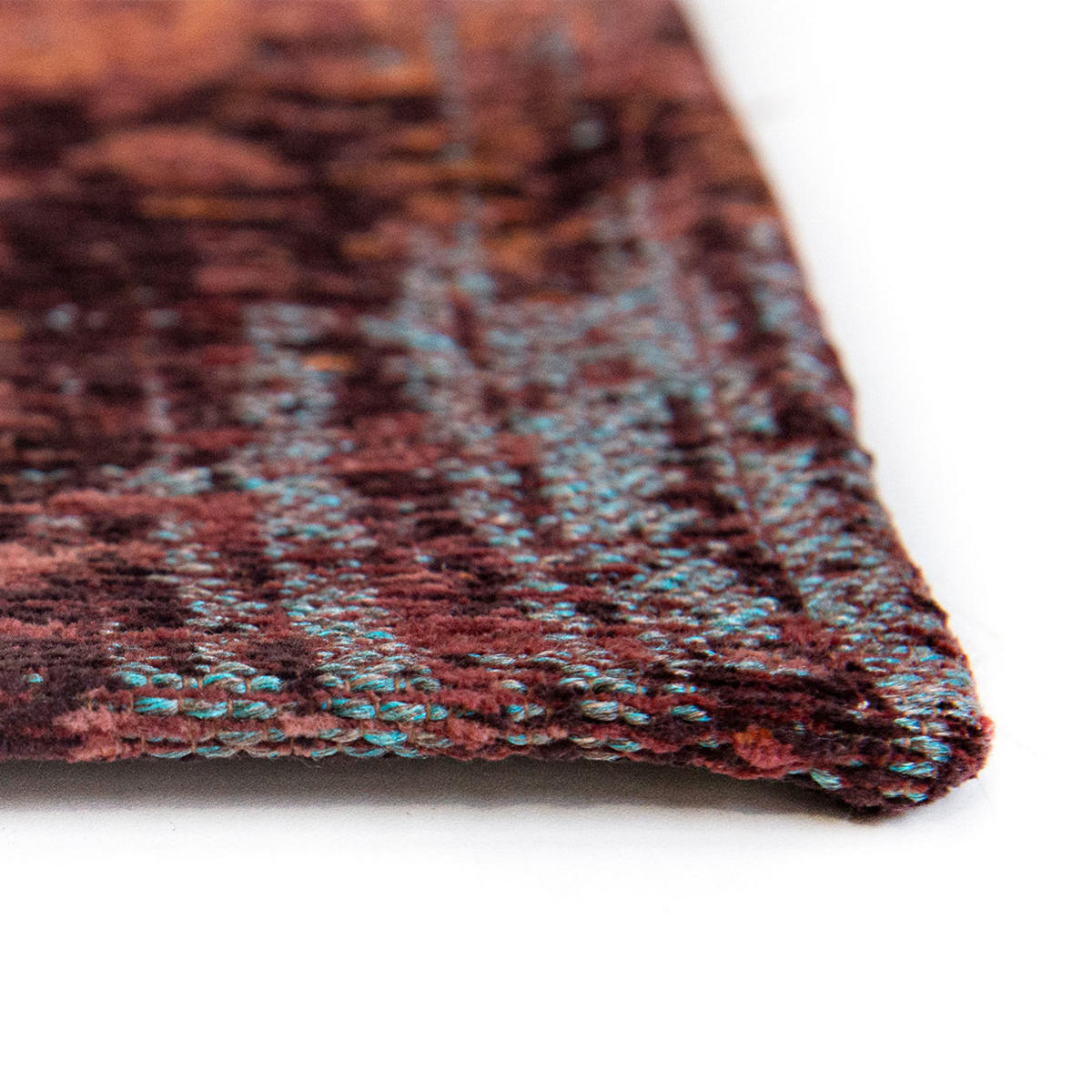 TEPPICH Nassau Red Atlantic 80/250 cm - Rot, Textil (80/250cm) - Louis De Poortere