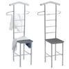 HERRENDIENER JIVO 2ER-SET - Grau, Metall (53/121/47cm) - CARO-Möbel