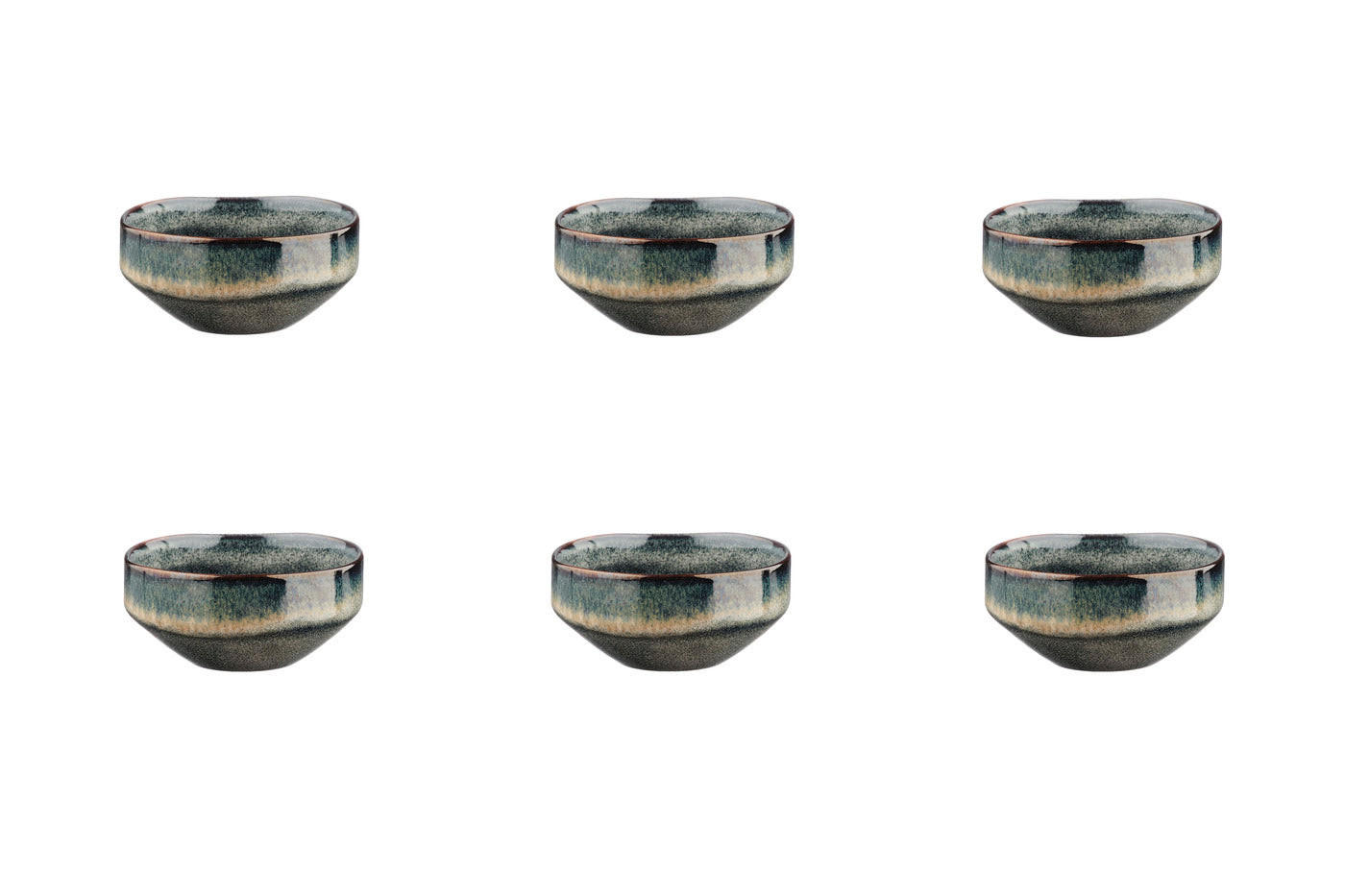 SCHALEN Genesis Ø11cm - 6er-Set - Erde - Grau, Keramik (11cm) - Björn