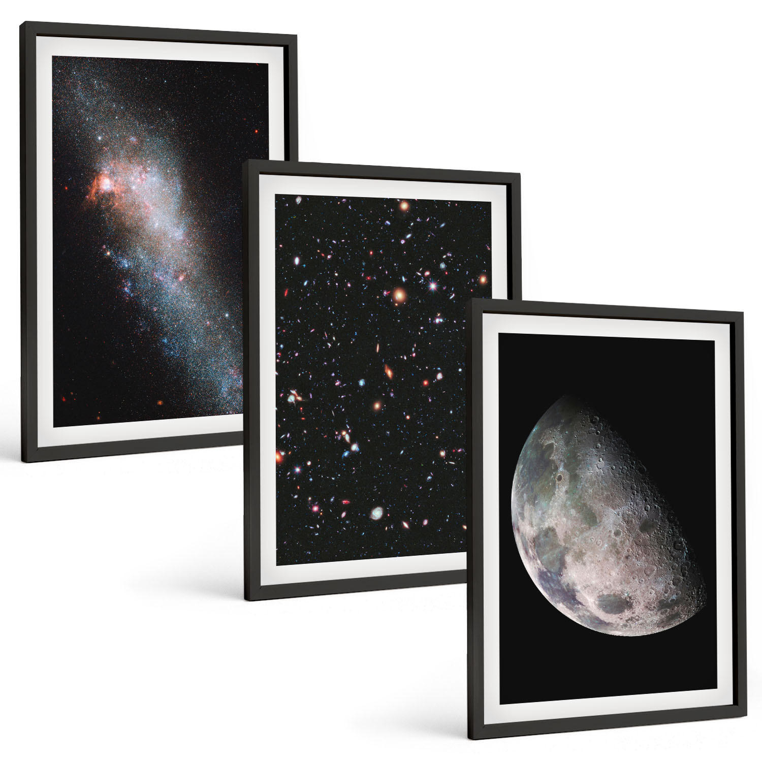 Tulup Bilder Schwarz 40x60 cm