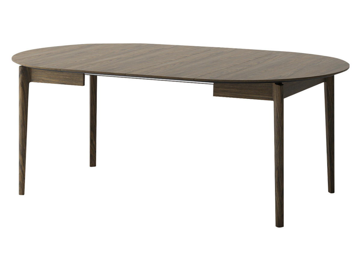 ESSTISCH ausziehbar Plot PT04 - Dunkelbraun, Holz/Holzwerkstoff (120/120/77cm) - MIRJAN24