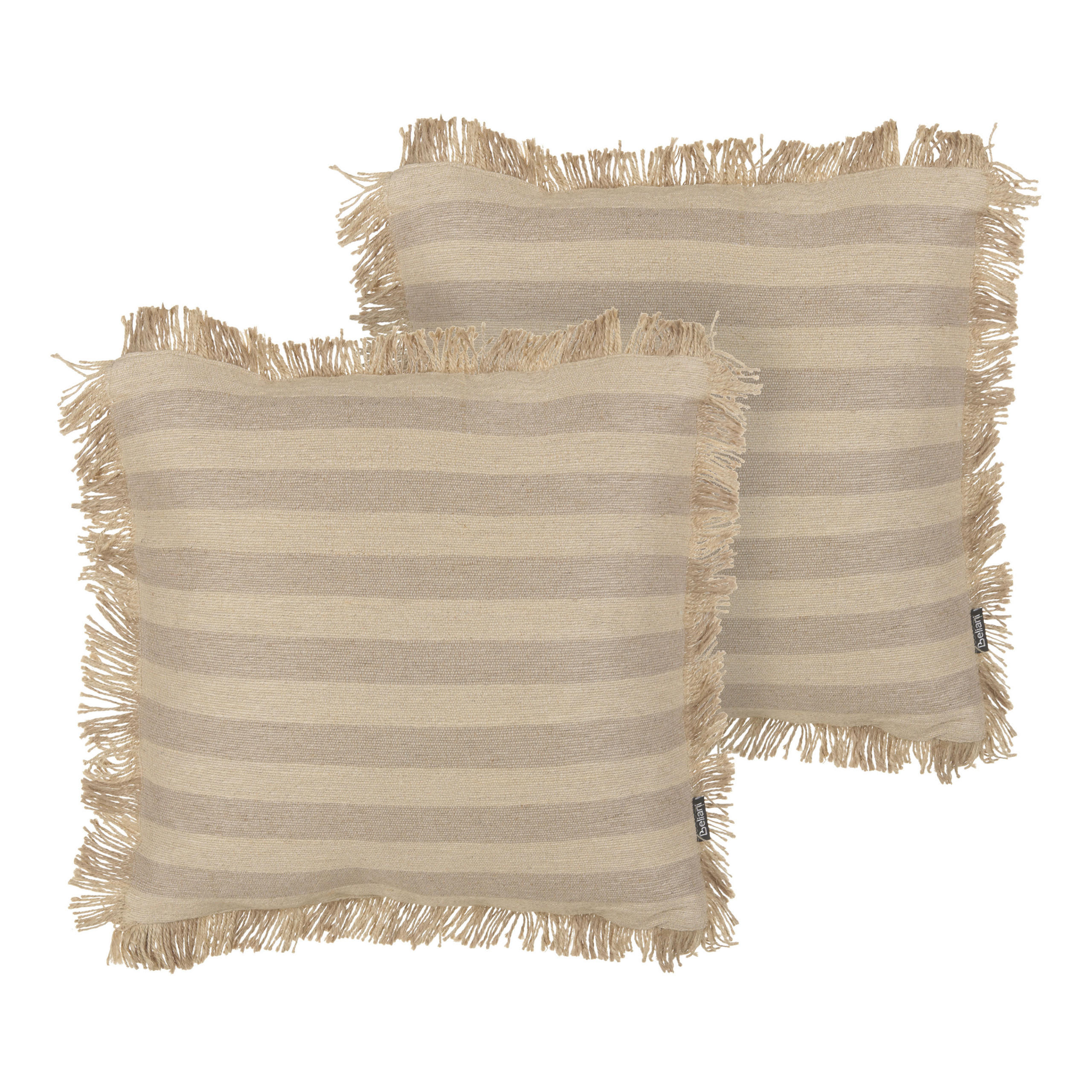PERNĂ DECORATIVĂ set de 2 bej 45/45 cm Cirsium