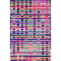 FOTOTAPETE grafisches Muster 200 x 279 cm - Pink, Papier (200/279cm) - ESTAhome