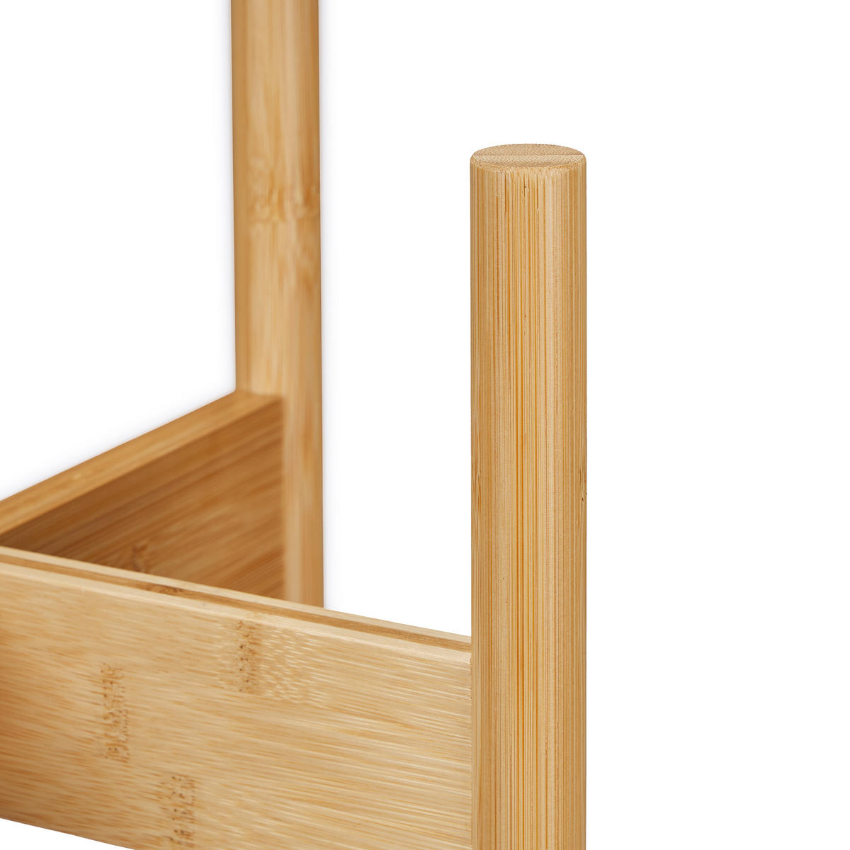 3XPFLANZENSTÄNDER - Hellbraun, Holz (34/40/34cm) - Relaxdays