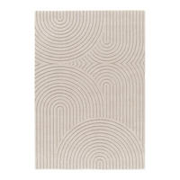 TEPPICH mit sehr weichem Reliefeffekt beige - Beige, Textil (80/150cm) - AFK Living