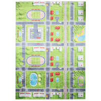 TEPPICH EMMA Grün 160/230 cm - Grün, Kunststoff (160/230cm) - Tapiso